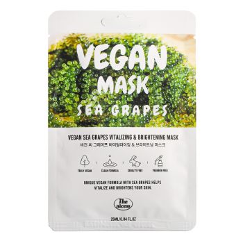 Mascarilla Vitalizante e Iluminador Vegan Sea Grapes