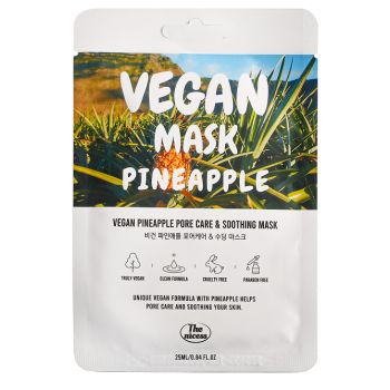 Mascarilla Facial Vegan Pineapple Pore Care & Smoothing Mask