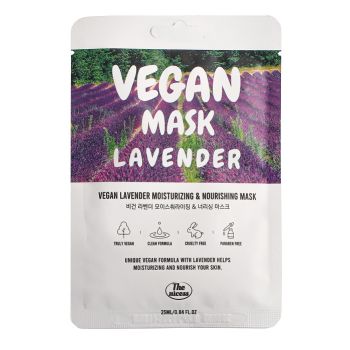 Mascarilla Facial Vegan Lavender Moisturizing & Nourishing Mask