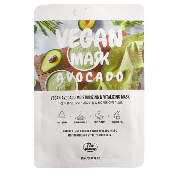 Mascarilla Facial Vegan Avocado Moisturizing & Vitalizing Mask