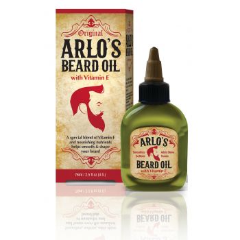 Arlos Óleo de Vitamina E para barba para homem
