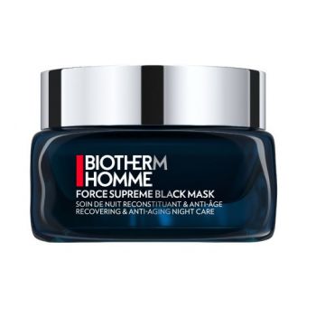 Force Supreme Black Mask Mascarilla Anti Edad de Noche