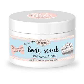 Body Scrub Exfoliante Corporal Pastel de Coco