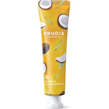 Creme de coco para as mãos
