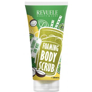 Foaming Body Scrub Exfoliante Corporal de Lima, Coco y Menta