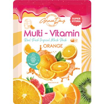 Máscara facial Multivitamin Orange Mask Pack