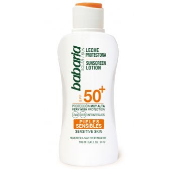 Leche Protector Solar Pieles Sensibles SPF 50+