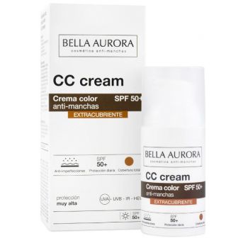 Crema con Color Antimanchas SPF 50+