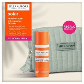 Protector Solar Anti-Manchas SPF50+ Piel Normal-Seca + Neceser de regalo
