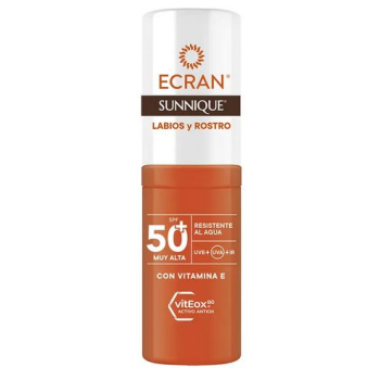Stick Sunnique Protector Solar Labios y Rostro SPF50+