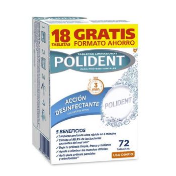 Tabletas Limpiadoras para Prótesis Dentales