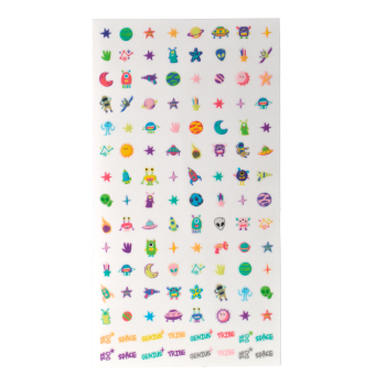 Genius Tribe Pegatinas para Uñas