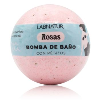 Lavanda Bomba de Baño con Pétalos