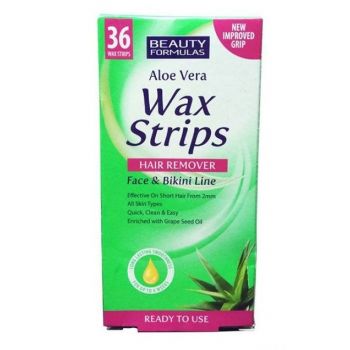 Wax Strips Bandas Depilatorias Rostro y Bikini