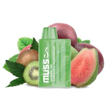 Vapeador Mármol 700 Kiwi Guava Passionfruit