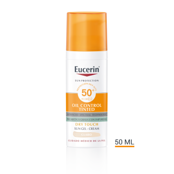 Oil Control Protector Solar Facial Dry Touch con Color SPF50+