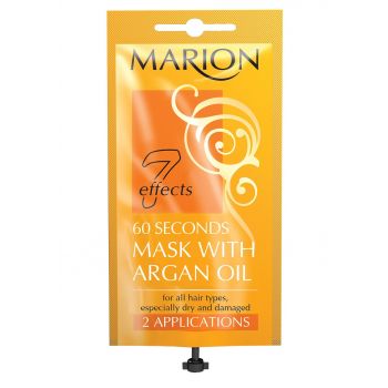 Mascarilla Cabello de 60 Segundos con Aceite de Argán