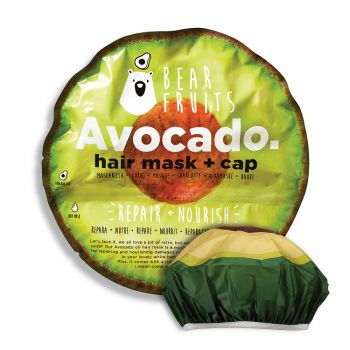 Máscara para o cabelo com abacate + Máscara para o cabelo com abacate