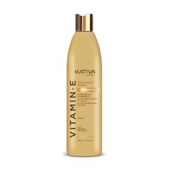  Champú Ultra Reparación y Fuerza con Vitamina E, Biotina y Bambú 