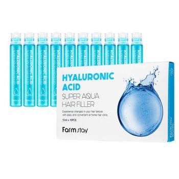 Ácido hialurónico super aqua para filler de cabelo, bolhas