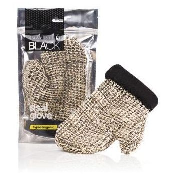 Black Guante Exfoliante Sisal