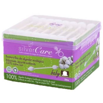 Bastoncillos de algodón ecológico biodegradables Baby