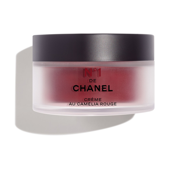 Nº1 de Chanel Crema con Camelia Roja
