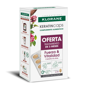 KeratinCaps Fuerza y Vitalidad Complemento Alimenticio