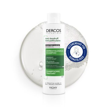 Dercos Champú Anticaspa para Cuero Cabelludo Sensible