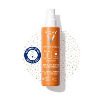 Capital Soleil Cell Protect Spray Fluido Invisible SPF50+