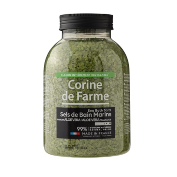 Sales de baño de aloe vera