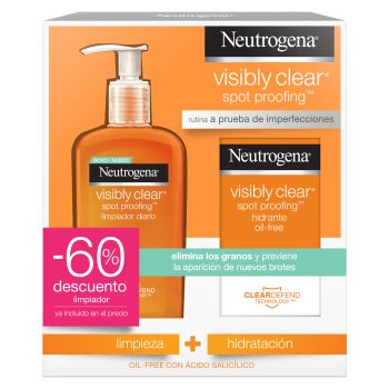 Visibily Clear Rutina Facial Limpiador + Hidratante