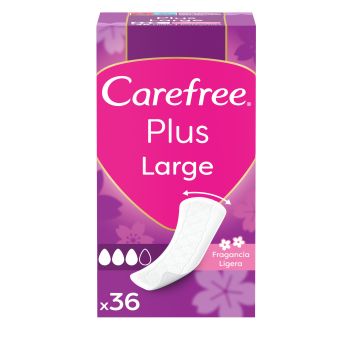 Plus Large Fragancia Ligera Salvaslip Superabsorbente