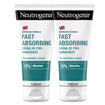Crema Pies Hidratante Absorción Inmediata con Glicerina