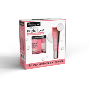 Pack Bright Boost Crema-Gel de Día Antiedad + Sérum Iluminador con Neoglucosamina