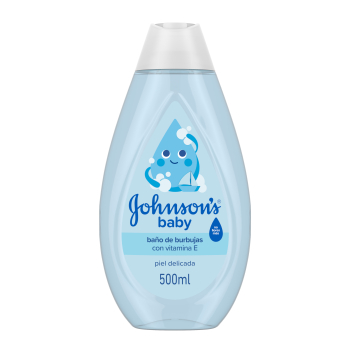 Baby Gel de Baño de Burbujas con Vitamina E y pH Equilibrado