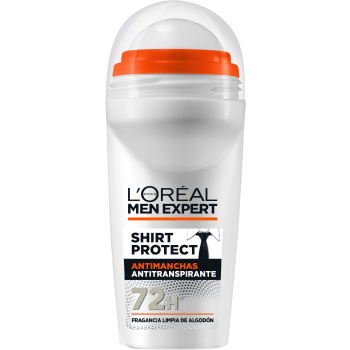 Men Expert Shirt Protect Desodorante Roll-On Anti-transpirante 48h Anti-manchas