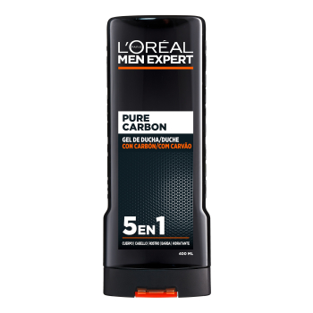 Pure Carbon Gel de Ducha con Carbón 5 en 1