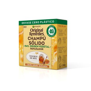Original Remedies Tesoros de Miel Champú Sólido