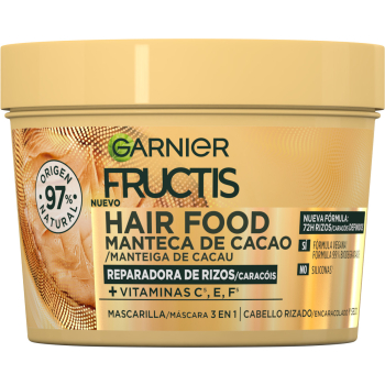 Fructis Hair Food Mascarilla para el Cabello con Manteca de Cacao