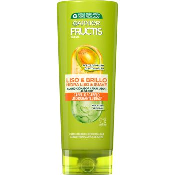 Fructis Liso & Brillo Acondicionador Pelo Liso, rebelde o difícil de alisar