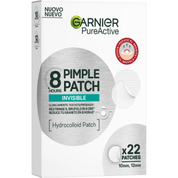  Pure Active Pimple Patch Invisible 8h Parche con Tecnología Hidrocoloide con BHA para Granitos