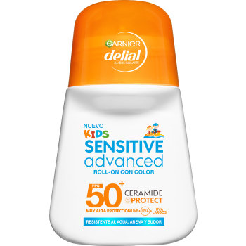 Delial Sensitive Advanced Kids Roll-on con color FPS 50+