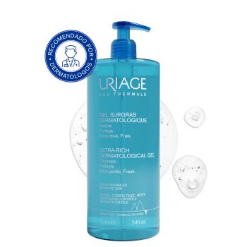Gel de ducha dermatológico extra rico para piel sensible