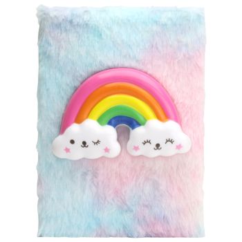 Libreta Peluche Arco Iris
