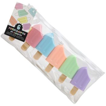 Mini Rotuladores Helado Polo