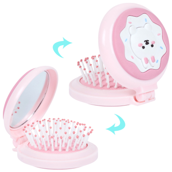 Pincel para espelho de bolso Kawaii