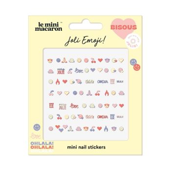Joli Emoji Pegatinas para Uñas