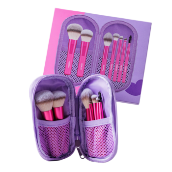 Set de Brochas de Maquillaje Pocket Glam 7/1