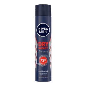 Men Dry Impact Desodorante Spray Antitranspirante